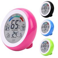 °C/°F  Screen Digital Thermometer Hygrometer Temperature Humidity Meter Home Gadgets ( Batteries Not rožinė