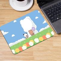 Mouse Mat Bubu Dudu Anime Smalll Mouse Pad Desk Mat Office Accessories Gaming Mat Computer Table Setup Desktops Rug Mouse Carpet 220X180X2MM white