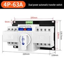 CiSN DGQ1 Automatinis dvigubos galios perjungimo jungiklis