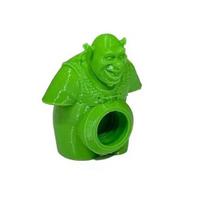 Creative Funny Bathroom Supplies Shrek Pooping Toothpaste Topper Toothpaste Hat Toothpaste Dispenser Toothpaste Cap Gift OneSize žalia