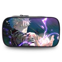 Heavy-duty Jujutsu Kaisen Pencil Pouch Oxford Cloth Vibrant Anime Design Organizer 14