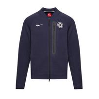Nike Chelsea FC Tech Fleece N98 Jacket Men's Blue FZ7266-451 M black
