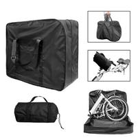 Folding Bike Travel Bag Bicycle Portable Transport Carrying Case for 21-26 inch Folding Bike gray