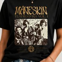 Måneskin Shirt and kids T-Shirt, Vintage Rock Band T Shirt and kids T-Shirt, Italian Rock Graphic Tee, Unisex Concert Outfit, Fan Gift 4XL white