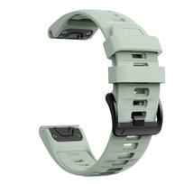 20/22/26mm Quick Fit Watch Strap for Garmin Fenix8 43/47/51MM Silicone Outdoor Water Proof Band for Garmin Fenix8 43/47/51MM Garmin fenix8 43MM mėtų žalios spalvos