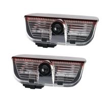 2PCS Car Door Welcome Light Led HD Projector Lamp For Skoda Fabia Kodiaq Kamiq Superb Octavia Enyaq Rapid Karoq Derivati MK2 A7 ulvc23 gray