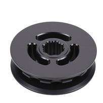 11T Bike Guide Wheel Fit For Brompton Folding Bike Nylon Derailleur Chain Tensioner Pulley Wheel Accessory 10mm   0.4in black