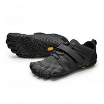 V-TRAIN Barefoot Five Finger Shoes Indoor Gym Training Outdoor Running Dance Fitness Low-Cut Unisex 36 black