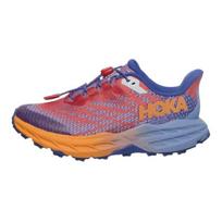 HOKA ONE ONE Speedgoat 5 Slip Resistant Abrasion Resistant Low top Kids' Running Shoes Blue Red Kids' 1134470-CRSS 38 raudona