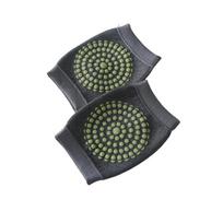 2 Pack Wormwood Thin Self-Heating Support Knee Pads Knee Pads Warming Joints Leg Massager black