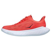 HOKA ONE ONE Carbon X 2 Hot Coral Women's 1113527-HCBI 37 white