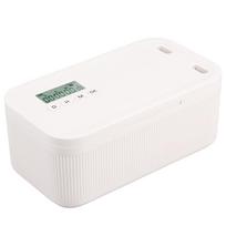 2.8L Electronic Timer Lock Box Multipurpose Lockable Safe Storage Organizer with Combination Lock Digital Timer gray