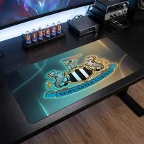 Newcastle United Football Print Large Mouse Pad, Anti-Slip Extended Gaming Desk Mat for Office Home 30cmx60cm（11.8x23.6inch）