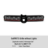 Volkswagen Golf MK7.5 GTI LED apšviestos priekinės grotelės Buferio modifikacija black