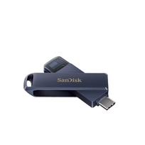 SanDisk iXpand Flash Drive Luxe 128GB Dual Interface USB-C & Lightning gray