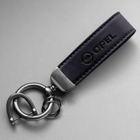 Car Key Chain Anti-Lost Keychain For Opel Astra H G J Insignia Mokka Zafira Vectra C D Corsa OPC Leather Metal Accessories Gx0 black
