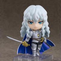 New Hot Q Version Berserk 2544 Griffith Movable Face Change Figure Collectible Desktop Ornament Anime Action Doll Toy Gifts white