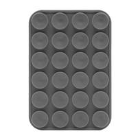 Silicone Suction Cup Mobile Phone Holder for Magsafe Magnetic Phone Holder Wall Mount Stand For iPhone 12/13/14/15/16/17 Bracket pilka spalva