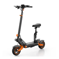 isinwheel D2 Plus Premium Electric Scooter 48v 20Ah 1000W 65km Range Black