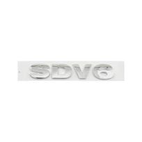 1Pc Car 3D ABS SDV8 SDV6 Trunk Boot Fender Logo Badge Emblem Decals Sticker For Discovery 4 Ranger Rover Sport HSE white