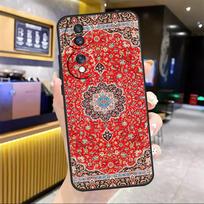 Persian rug art For Honor Magic 7 Lite 5 6 8 Pro Case For Honor Win RT X9c X9a X9b X8b X8c 200 400 50 70 90 Honor Magic8 Pro red