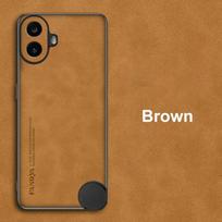 For Nothing CMF Phone 1 Case Luxury PU Leather Phone Case For Nothing CMF Phone1 Back Cover Silicone Shockproof Full Protection For CMF Phone 1 ruda