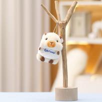 Mielas pliušinis jūrų kiaulytės minkštas žaislas Žavinga lėlė Raktų pakabukas Krepšio pakabukas Dovana