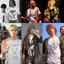 Kurt Cobain Nirvana T-shirt Grunge Rock Kurt Cobain Music Band Cotton Unisex Tee XXXL gray