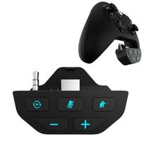 For Microsoft XBOX One S / X / Elite HS-XO193A Gamepad Sound Enhancer 3.5mm Converter Headphone Adapter For Xbox One S / X / Elite juoda