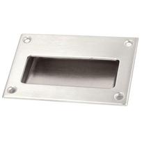Durable Door Handle Practical Finger Insert Sliding Cabinet Recessed Flush Pull  Sliding Door