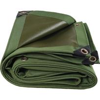 Heavy Duty Tarpaulin Organic Silicone Canopy Green Canvas Oxford Cloth  Truck Cover 1.5x2m žalia