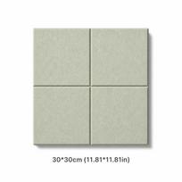 1 Pack Sound Absorbing Cork Board with Adhesive Bulletin Board Tile  for Home Office 30*30CM šviesiai žalios spalvos