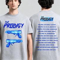 The Prodigy 2026 Tour Electric Guns Graphics Cotton TShirt Summer New HighQuality Unisexs Unisexs Fashion Shirt XL blue
