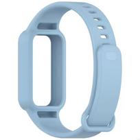 Silicone Strap For Xiaomi Smart Band 9 Active Bracelet Wristband For Redmi Band 3 Integrated Case With Band Accessories Correa For Redmi Band 3 white