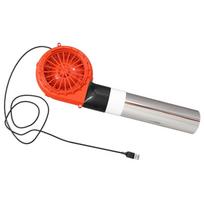 BBQ Blower Charcoal Chimney Starter Fine BBQ Fan Smoker FanElectric Blower Starter for Home Durable Durable Useful Durable red