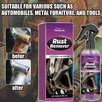 Powerful Rust Remover Spray Multi-Purpose Car Maintenance Derusting Spray Anti-Rust Lubricant for Ships Wheels Metal Surface 100ml