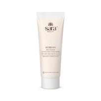Sara Korean rice water D-tan even tone mask 120g white