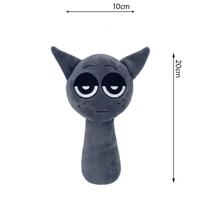 59styles Sprunki Plush Toys Sprunki Dolls Oren Wenda Sprunki Stuffed Doll Plush Stuffed Kids Christmas Birthday Gift Home Decors 1pcs black