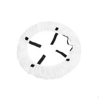 4 Pieces Round Light Panel Softener Cloth Easy Installation Soft Cover Portable 50W 14inch white