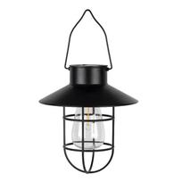 Solar Lantern Lamp Outdoor Waterproof Hanging Lamp Portable Vintage Solar Lights For Garden Yard Patio Xmas Party Decor Lighting 1pc juoda