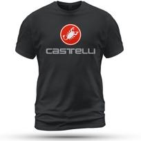 Castelli Dviratininkų Sporto Logotipo Marškinėliai Juokingo Dydžio S-5XL Pagaminta JAV L black