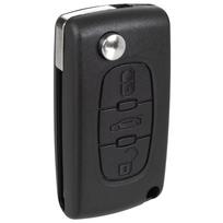 Citroen Berlingo C2 C3 C4 C5 C6 C8 DS3 DS4 Jumpy Xsara Picasso Peugeot 207 307 308 407 607 807 Expert Partner Remote Key Shell 3 Buttons black