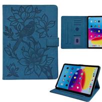 Flip Cards Solt Wallet Embossed Leather Intelligent Wake-up Case for IPad Air 11 M4 2026 12th 11th A16 10th Shockproof Cover iPad Air11 2026 ruda