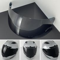Apsauginis skydelis šalmui BELL Qualifier, Qualifier DLX, Vortex, Revolver, Revolver Evo, Star, RS-1, RS-2 Veido apsauga Motociklo šalmo priedai black