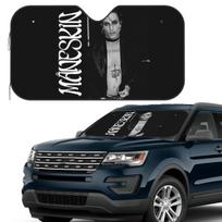 Damiano David Maneskin Sunshade Windscreen Car Front Windshield Window Sun Visor Accessories Covers 130x70cm gray