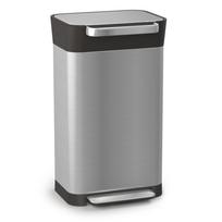 Šiukšliadėžė su presu Joseph Joseph Titan 30L Stainless Steel