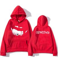 A Great Chaos Hoodie Ken Carson for Autumn/Winter Fashion Hooded Sweatshirt Long Sleeve Vintage Clothing Unisex Fleece Pullovers S red