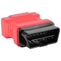 OBD II 16 Pin Adapter Connector for Maxidas DS708 Scanner red