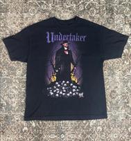 Vintage 2007 WWE Undertaker Fifth Sun  Black Wrestling Graphic Unisex T-Shirt S gray
