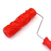7 colių raižymo dažymo volelis, teptukas #11 red